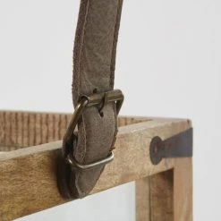 Le moins cher ⭐ Maisons Du Monde 2 Lanternes En Manguier Et Cuir 🛒 -Huiles essentielles || Lanternes || Diffuseurs de parfums Soldes 2 lanternes en manguier et cuir 1000 1 25 188871 5