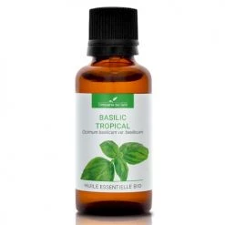 Remise 🤩 La Compagnie Des Sens Senteurs BASILIC TROPICAL - Huile Essentielle Bio 30ml ⌛