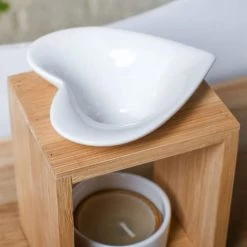 Promo ⌛ Zen'Arôme Senteurs Brûle Parfum Arum En Céramique Et Bambou ✔️ -Huiles essentielles || Lanternes || Diffuseurs de parfums Soldes brule parfum arum en ceramique et bambou 2