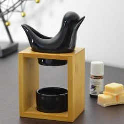 Offres 😀 Zen'Arôme Senteurs Brûle Parfum Birdy Noir ⭐ -Huiles essentielles || Lanternes || Diffuseurs de parfums Soldes brule parfum birdy noir 1