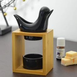 Offres 😀 Zen'Arôme Senteurs Brûle Parfum Birdy Noir ⭐ -Huiles essentielles || Lanternes || Diffuseurs de parfums Soldes brule parfum birdy noir 5