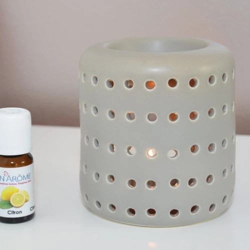 Bon marché 🥰 Zen'Arôme Senteurs Brûle Parfum Coliseo En Céramique Grise 🎉 5 Bon marché 🥰 Zen'Arôme Senteurs Brûle Parfum Coliseo En Céramique Grise 🎉 – Image 3