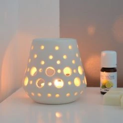 Offres 😍 Zen'Arôme Senteurs Brûle Parfum En Céramique Loob Blanc ⌛ -Huiles essentielles || Lanternes || Diffuseurs de parfums Soldes brule parfum en ceramique loob blanc 2