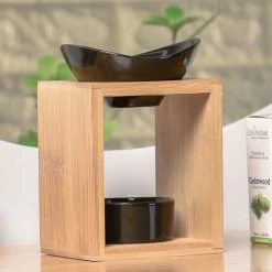 Offres 💯 Zen'Arôme Senteurs Brûle Parfum Kalos En Céramique Et Bambou 🔥 -Huiles essentielles || Lanternes || Diffuseurs de parfums Soldes brule parfum kalos en ceramique et bambou 3