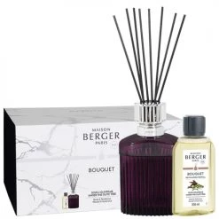 Bon marché 👍 Maison Berger Senteurs Coffret Bouquet Parfumé Alpha Prune Scandale 🧨 -Huiles essentielles || Lanternes || Diffuseurs de parfums Soldes coffret bouquet parfume alpha prune scandale 3