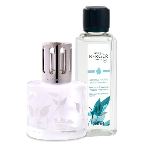 Promo 😍 Maison Berger Senteurs Coffret Lampe Berger Aroma + Parfum Happy ⌛ 3 Promo 😍 Maison Berger Senteurs Coffret Lampe Berger Aroma + Parfum Happy ⌛