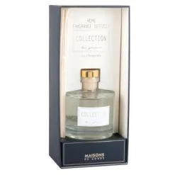 Vente flash 😀 Maisons Du Monde Senteurs Diffuseur En Verre Parfum Lin Blanc 200ML ⌛ -Huiles essentielles || Lanternes || Diffuseurs de parfums Soldes diffuseur en verre parfum bois precieux 200ml 1000 12 33 190191 1