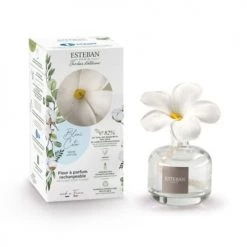 Meilleure affaire ✨ Esteban Senteurs Fleur à Parfum Rechargeable Blanc Coton 75ml 🧨