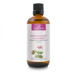Vente flash 🌟 La Compagnie Des Sens Huiles Essentielles GÉRANIUM ROSAT CV BOURBON - Huile Essentielle Bio 100ml 🥰