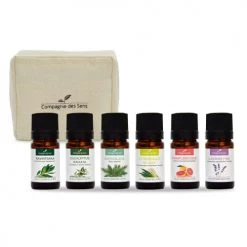 De gros ❤️ La Compagnie Des Sens Senteurs Huiles Essentielles BIO - Indispensables Pour La Diffusion - Pack De 6 😀