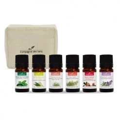Bon marché ⌛ La Compagnie Des Sens Senteurs Huiles Essentielles BIO - Indispensables Pour Les Vacances - Pack De 6 ⭐ -Huiles essentielles || Lanternes || Diffuseurs de parfums Soldes huiles essentielles bio indispensables pour les vacances pack de 6 3