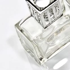 De gros ⭐ Maison Berger Senteurs Lampe Berger Quadri Transparente ❤️ -Huiles essentielles || Lanternes || Diffuseurs de parfums Soldes lampe berger quadri transparente 1