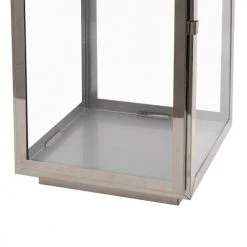 Offres 🥰 Beliani Lanternes Lanterne Argentée 55 Cm 😉 -Huiles essentielles || Lanternes || Diffuseurs de parfums Soldes lanterne argentee 55 cm 5