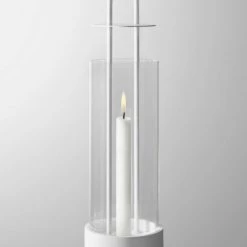 Tout neuf 🌟 Design House Stockholm Lanternes Lanterne Blanche 🧨 -Huiles essentielles || Lanternes || Diffuseurs de parfums Soldes lanterne blanche 10