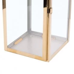 Promo 🧨 Beliani Lanternes Lanterne Cuivrée 34 Cm 🌟 -Huiles essentielles || Lanternes || Diffuseurs de parfums Soldes lanterne cuivree 34 cm 4