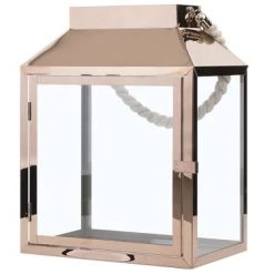 Le moins cher ❤️ Beliani Lanternes Lanterne Cuivrée 🎉