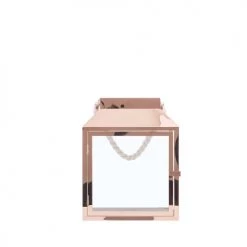 Le moins cher ❤️ Beliani Lanternes Lanterne Cuivrée 🎉 -Huiles essentielles || Lanternes || Diffuseurs de parfums Soldes lanterne cuivree 9