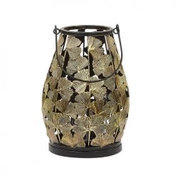 Le moins cher 🔔 Beliani Lanternes Lanterne Décorative Doré 😉 -Huiles essentielles || Lanternes || Diffuseurs de parfums Soldes lanterne decorative dore 2