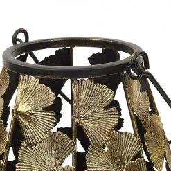 Le moins cher 🔔 Beliani Lanternes Lanterne Décorative Doré 😉 -Huiles essentielles || Lanternes || Diffuseurs de parfums Soldes lanterne decorative dore 3