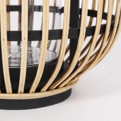 Offres 👏 Mica Decorations Lanternes Lanterne En Bambou Marron H36,5 😍 -Huiles essentielles || Lanternes || Diffuseurs de parfums Soldes lanterne en bambou marron h36 5 3