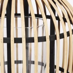 Offres 👏 Mica Decorations Lanternes Lanterne En Bambou Marron H36,5 😍 -Huiles essentielles || Lanternes || Diffuseurs de parfums Soldes lanterne en bambou marron h36 5 4