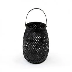 Acheter 🤩 Compactor Lanternes Lanterne En Bambou Naturel Tressé Noir H25cm 🤩 -Huiles essentielles || Lanternes || Diffuseurs de parfums Soldes lanterne en bambou naturel tresse noir h25cm 5