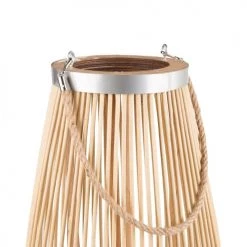 Les meilleures critiques de 😉 Beliani Lanternes Lanterne En Bois Clair 84 Cm ❤️ -Huiles essentielles || Lanternes || Diffuseurs de parfums Soldes lanterne en bois clair 84 cm 2