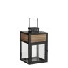 De gros 🥰 Mica Decorations Lanternes Lanterne En Bois Et Métal Noir H30 ⭐ -Huiles essentielles || Lanternes || Diffuseurs de parfums Soldes lanterne en bois et metal noir h30