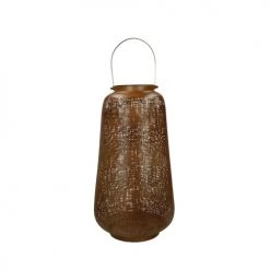 Bon marché 🔥 Pomax Lanternes Lanterne En Métal D25x45cm Rouille 🌟