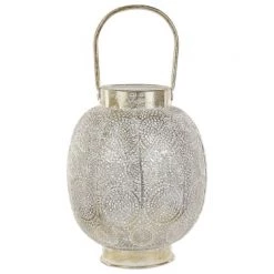 Tout neuf 🎁 Beliani Lanternes Lanterne En Métal Doré 30 Cm 😀