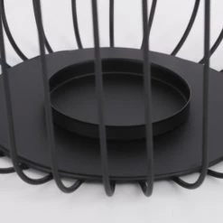 Promo ✔️ Mica Decorations Lanternes Lanterne En Métal Noir H35,5 ❤️ -Huiles essentielles || Lanternes || Diffuseurs de parfums Soldes lanterne en metal noir h35 5 3