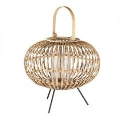 Meilleur prix 👏 Maisons Du Monde Lanternes Et Photophores De Jardin Lanterne En Osier Tressé Et Verre 👏