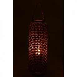 Remise ✨ LANADECO Lanternes Lanterne Haute Jacinthe D'eau Naturel H103cm 🧨 -Huiles essentielles || Lanternes || Diffuseurs de parfums Soldes lanterne haute jacinthe d eau naturel h103cm 1