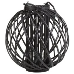 Remise 🎉 Beliani Lanternes Lanterne Noire 🌟