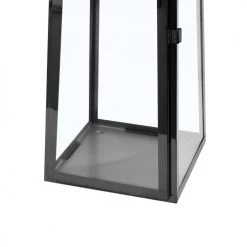 Meilleure affaire 🤩 Beliani Lanternes Lanterne Noire 53 Cm ✔️ -Huiles essentielles || Lanternes || Diffuseurs de parfums Soldes lanterne noire 53 cm 4