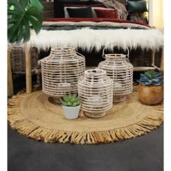 Remise 😉 Meubletmoi Lanternes Lanterne Photophore 40 Cm ⭐ -Huiles essentielles || Lanternes || Diffuseurs de parfums Soldes lanterne photophore 40 cm 2