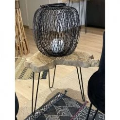 Vente flash 🤩 Pirouette Paris Lanternes Lanterne Ronde En Bambou Noir D34 🎁 -Huiles essentielles || Lanternes || Diffuseurs de parfums Soldes lanterne ronde en bambou noir d34 4