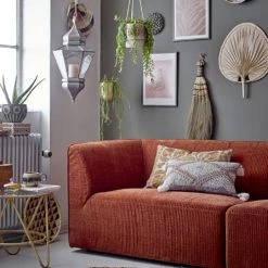 Tout neuf ❤️ Bloomingville Lanternes Lanterne Sarah Grise D25cm ✔️ -Huiles essentielles || Lanternes || Diffuseurs de parfums Soldes lanterne sarah grise d25cm 2