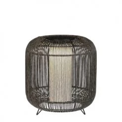 Coupon 🎉 Luca Lighting Lanternes Lanterne Solaire Noir H30 👍