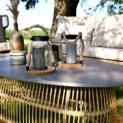 Acheter 🔔 Alice's Garden Lot De 2 Lanternes En Verre, Anse En Corde, Socle En Bois, Décoration 🥰 -Huiles essentielles || Lanternes || Diffuseurs de parfums Soldes lot de 2 lanternes en verre anse en corde socle en bois decoration 2