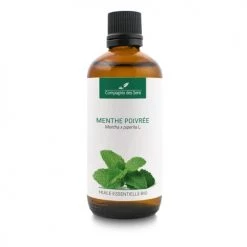 Remise 👍 La Compagnie Des Sens Senteurs MENTHE POIVRÉE - Huile Essentielle Bio 100ml 👏