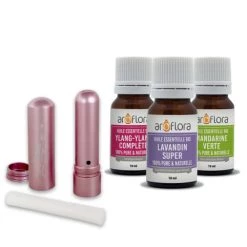 Budget 😍 Aroflora Huiles Essentielles Pack Bonne Humeur Avec Inhalateur Offert 💯