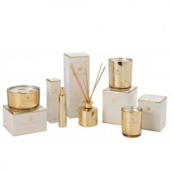 Meilleure vente ⭐ LANADECO Senteurs Parfum D'intérieur Golden Honey Or H18cm 🌟 -Huiles essentielles || Lanternes || Diffuseurs de parfums Soldes parfum d interieur golden honey or h18cm 2