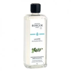 Tout neuf 😀 Maison Berger Senteurs Parfum Lampe Berger Fraîcheur D'Eucalyptus 1L 😀