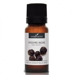 Promo 👍 La Compagnie Des Sens Senteurs POIVRE NOIR - Huile Essentielle Bio 10ml 🛒