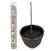 Nouveau 💯 Les Encens Du Monde Senteurs Porte-encens Coupelle En Fonte Zen Noir & Or + Encens Ayurvédique 🎁