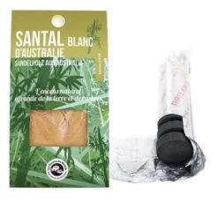 Le moins cher 🔥 Aromandise Senteurs Résine De Santal Blanc à Brûler + Rouleau De 10 Charbons ✔️ -Huiles essentielles || Lanternes || Diffuseurs de parfums Soldes resine de santal blanc a bruler rouleau de 10 charbons 3
