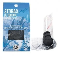 Le moins cher ⭐ Aromandise Senteurs Résine De Storax De Turquie à Brûler + Rouleau De 10 Charbons ✨