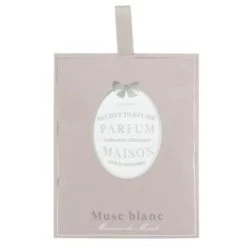 Remise 😍 Maisons Du Monde Senteurs Sachet Parfumé Vanille Orientale Blanc - Lot De 3 😀 -Huiles essentielles || Lanternes || Diffuseurs de parfums Soldes sachet parfume musc blanc medaillon 1000 6 35 136975 2 2