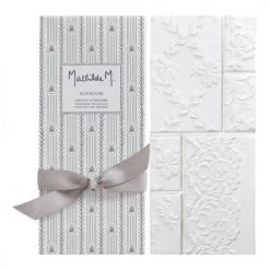 Sortie 🧨 Mathilde M Senteurs Tablette Parfumée Dentelle – Nounours 😉 -Huiles essentielles || Lanternes || Diffuseurs de parfums Soldes tablette parfumee dentelle nounours 2